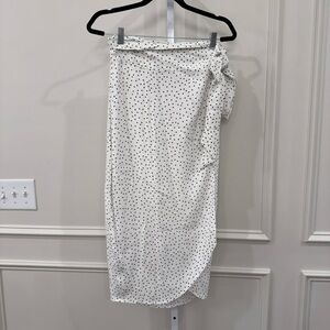 NWT Lusana Nicola Wrap Skirt